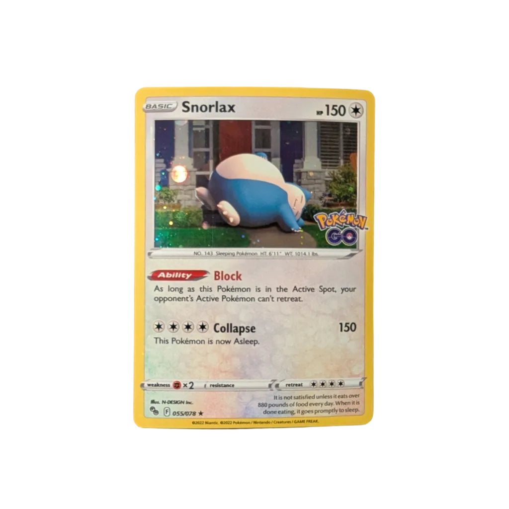 Snorlax 055/078 Pokemon Go