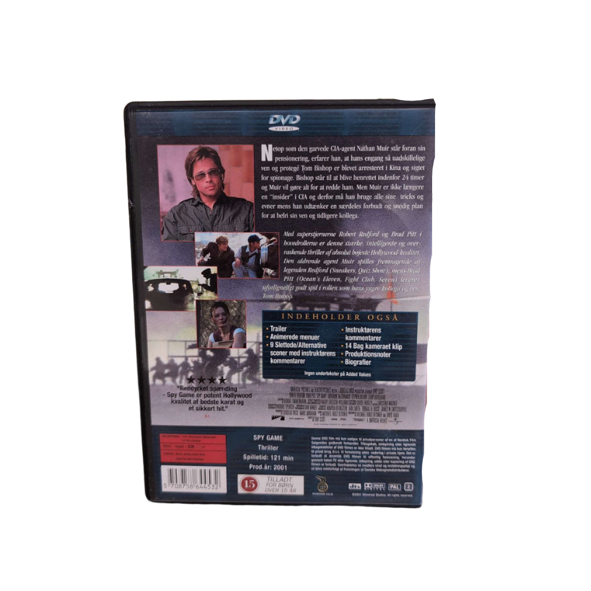 Spy Game Med Brad Pitt