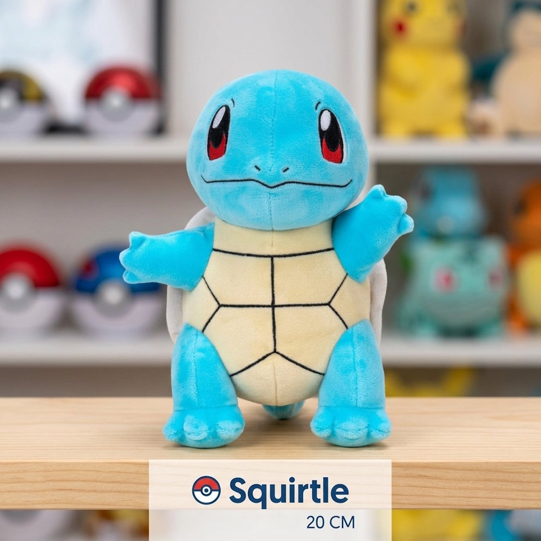 Squirtle - Bamse - Pokemon (20CM)