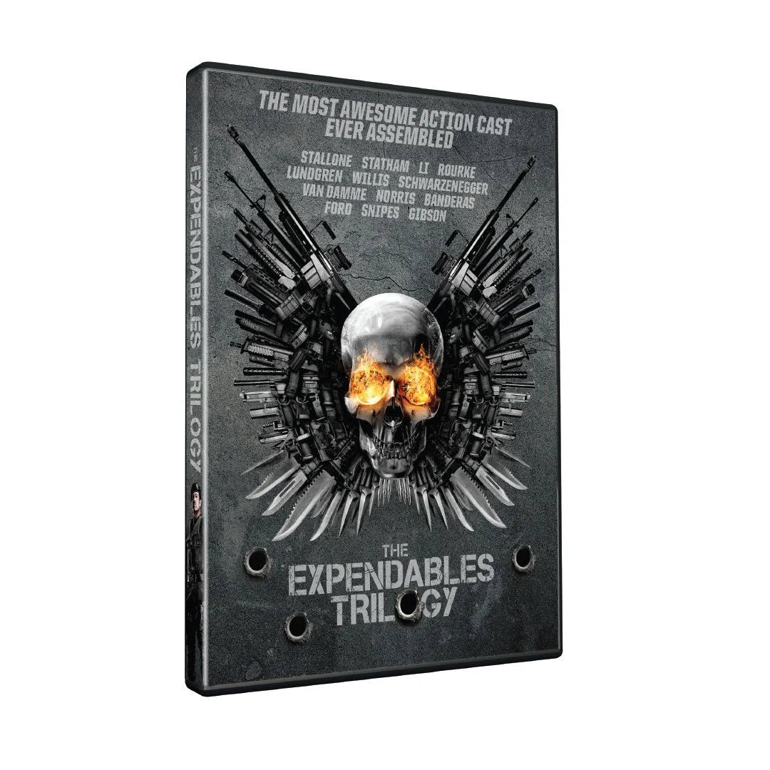 The Expendables Trilogy 1-3 (3-Disc DVD)