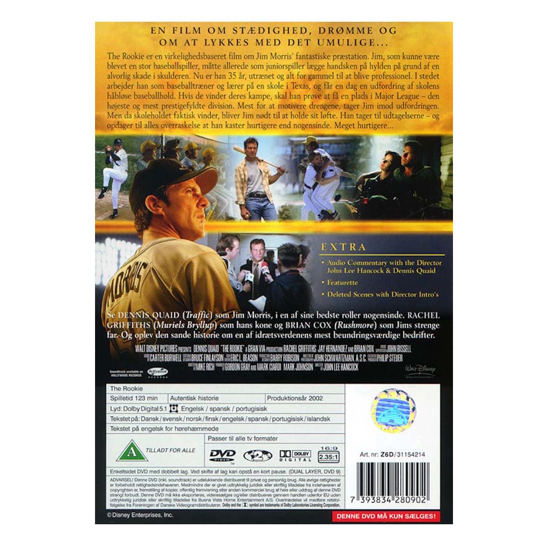 The Rookie (Dennis Quaid)