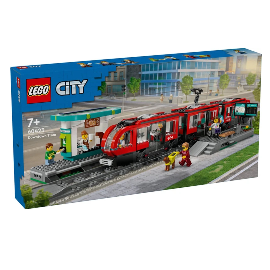 Trains Sporvogn og Station - LEGO City 60423