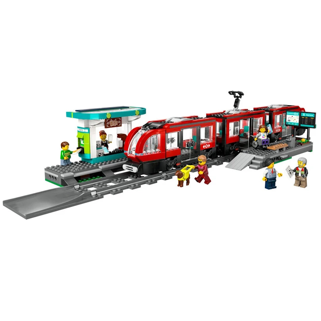 Trains Sporvogn og Station - LEGO City 60423