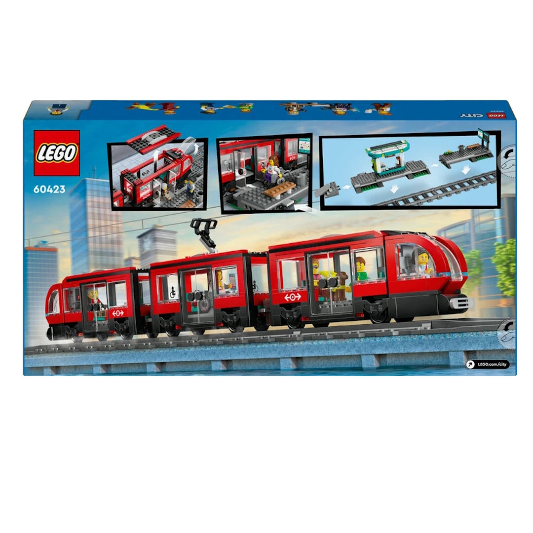 Trains Sporvogn og Station - LEGO City 60423
