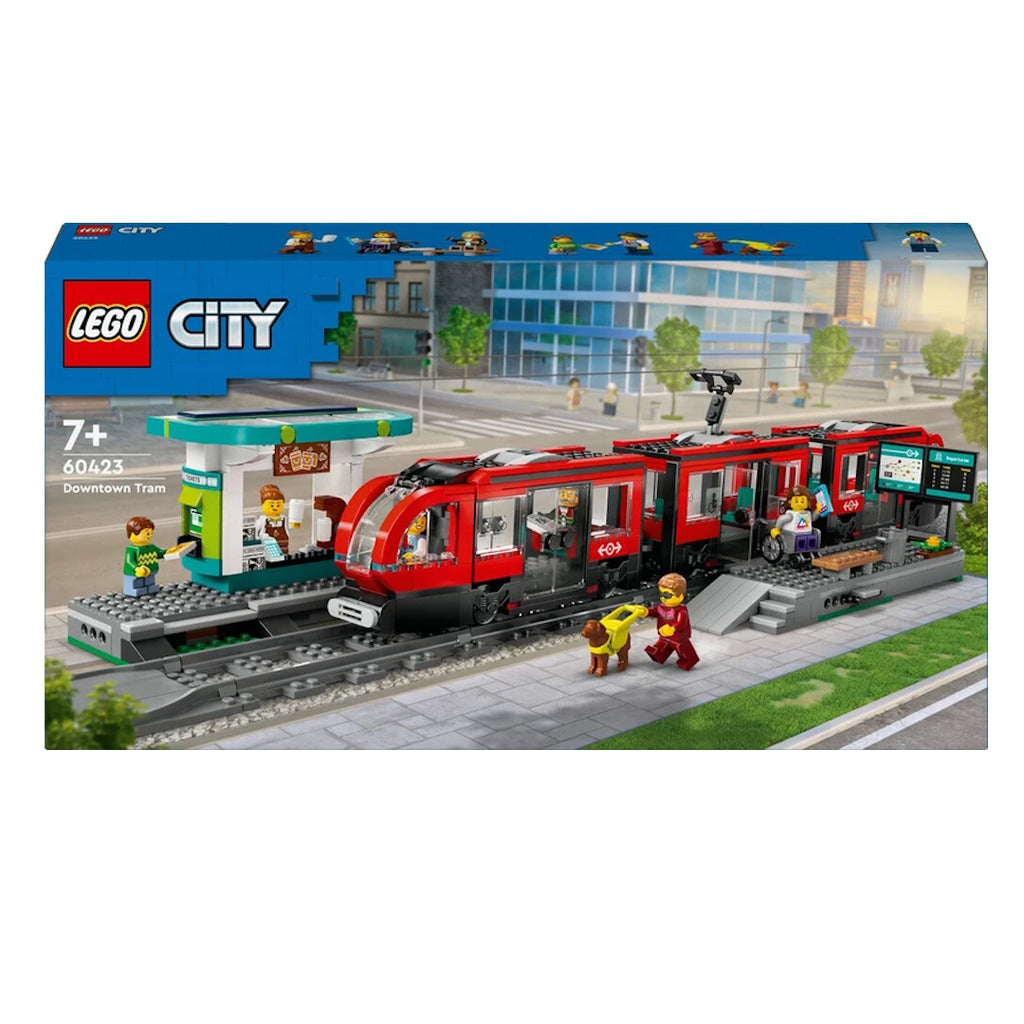 Trains Sporvogn og Station - LEGO City 60423