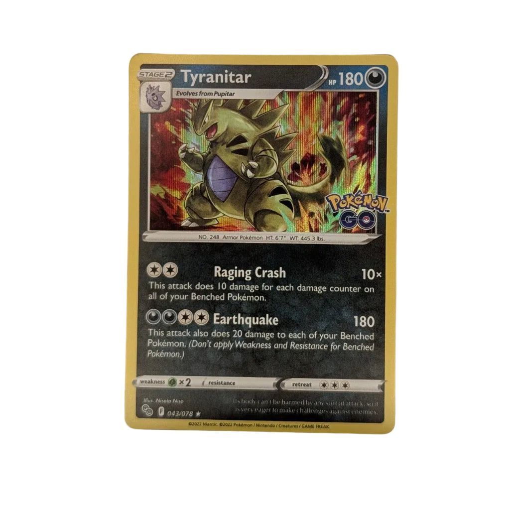 Tyranitar 043/078 Holo Pokemon Go