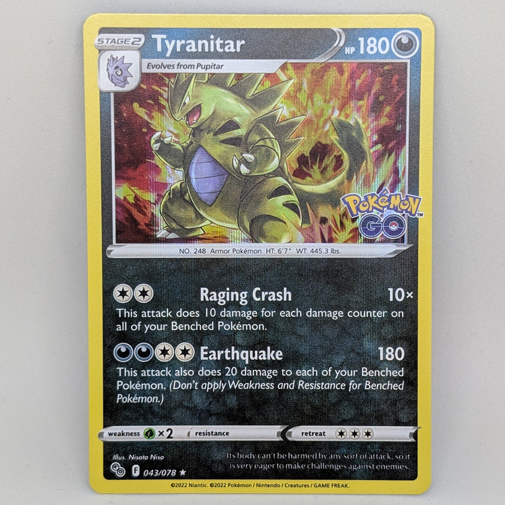Tyranitar PGO 043 Holo