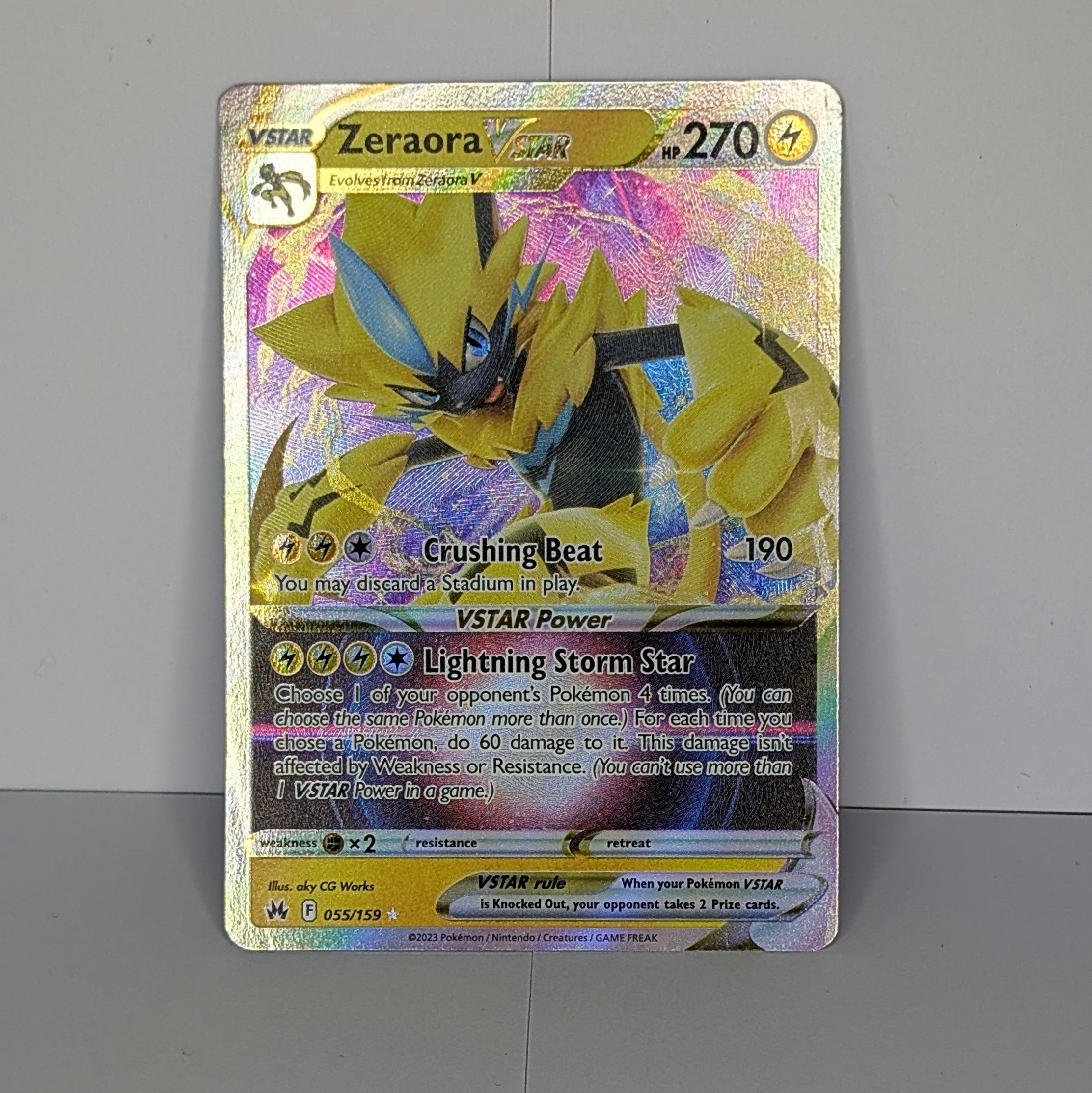 Zeraora Vstar 55/159