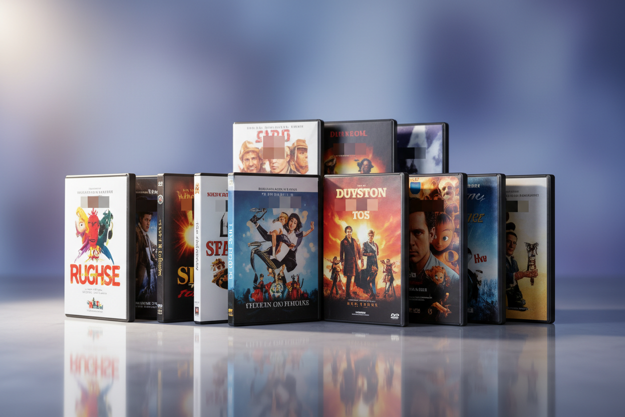 lav et reklame bildte med Dvd Film uden Tekst på 