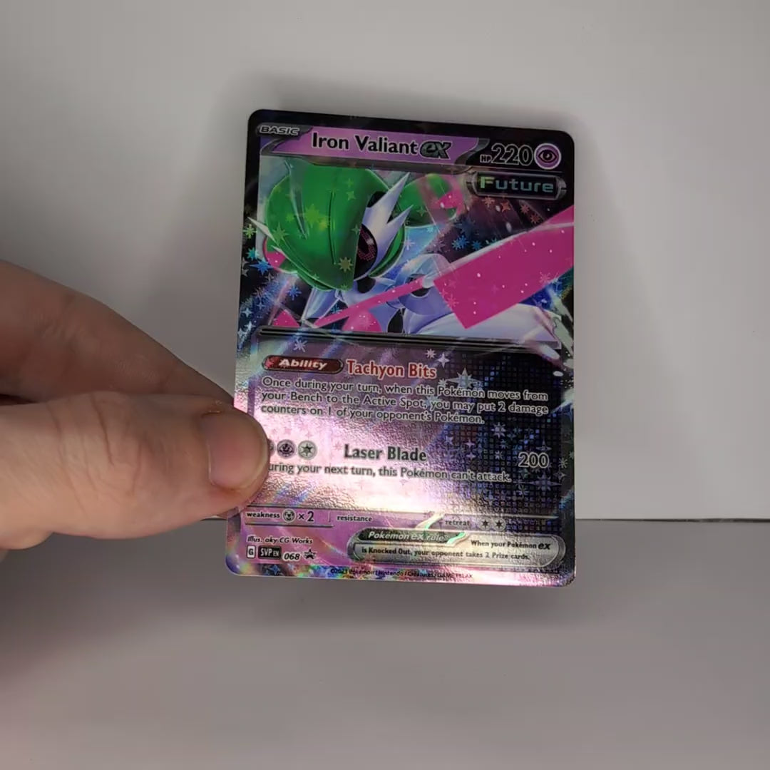 Iron Valiant 068 Promo Kort