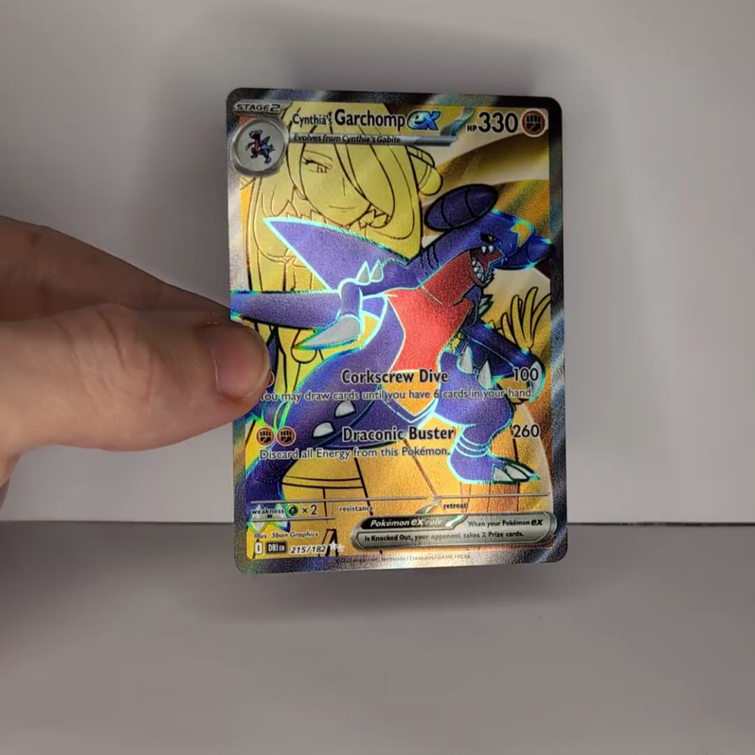 Cynthia’s Garchomp EX – 215/182