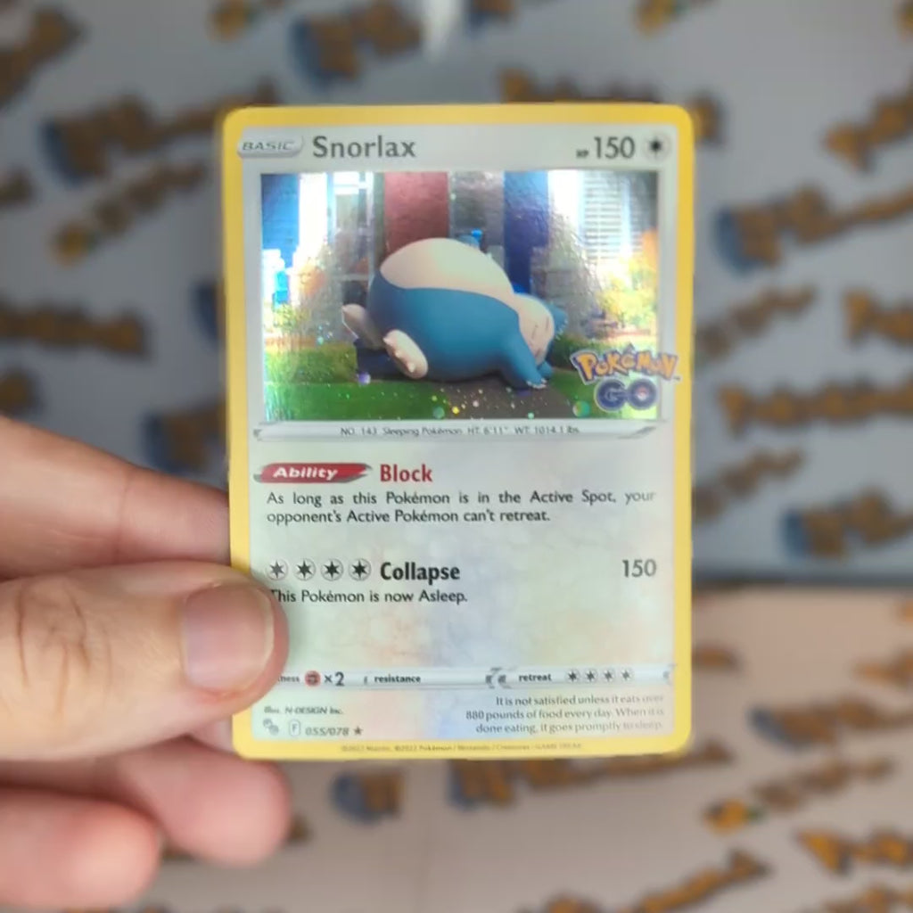 Snorlax 055/078 Pokemon Go