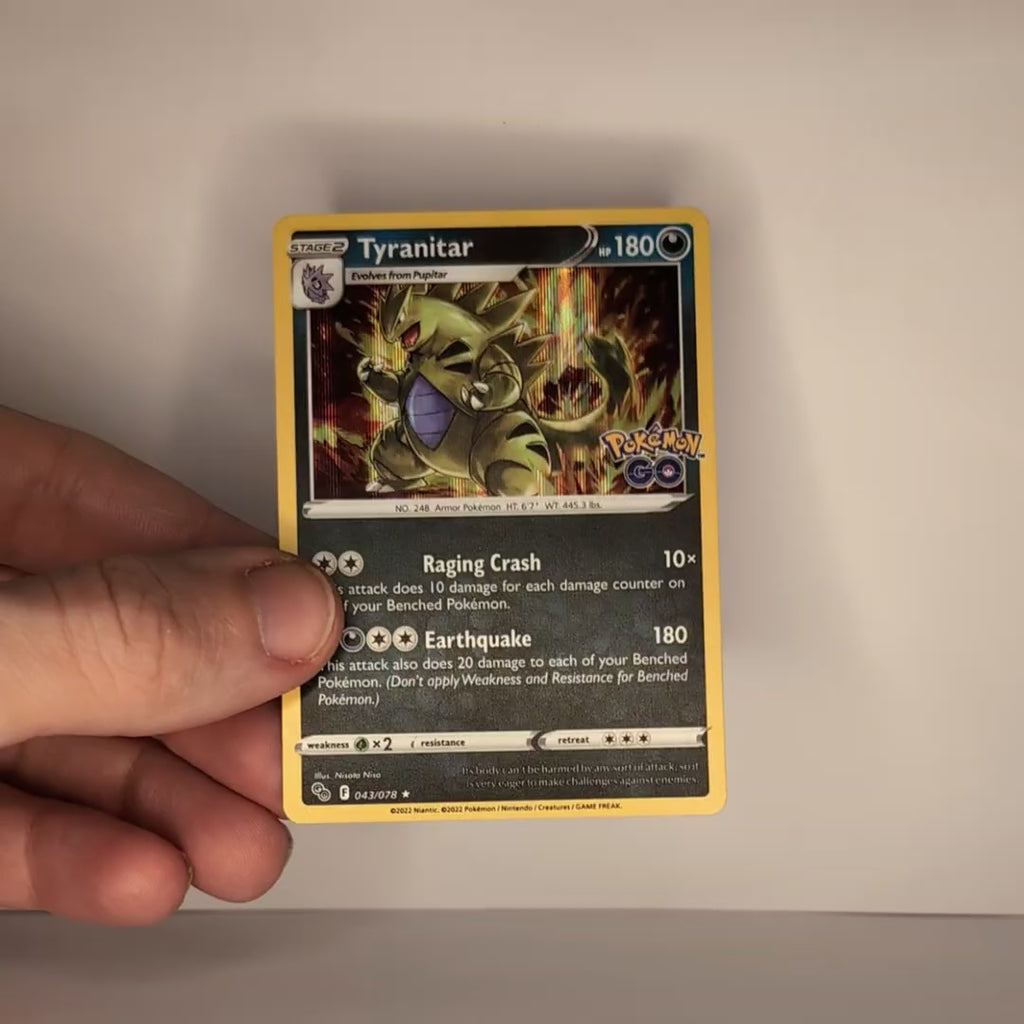Tyranitar 043/078 Holo Pokemon Go