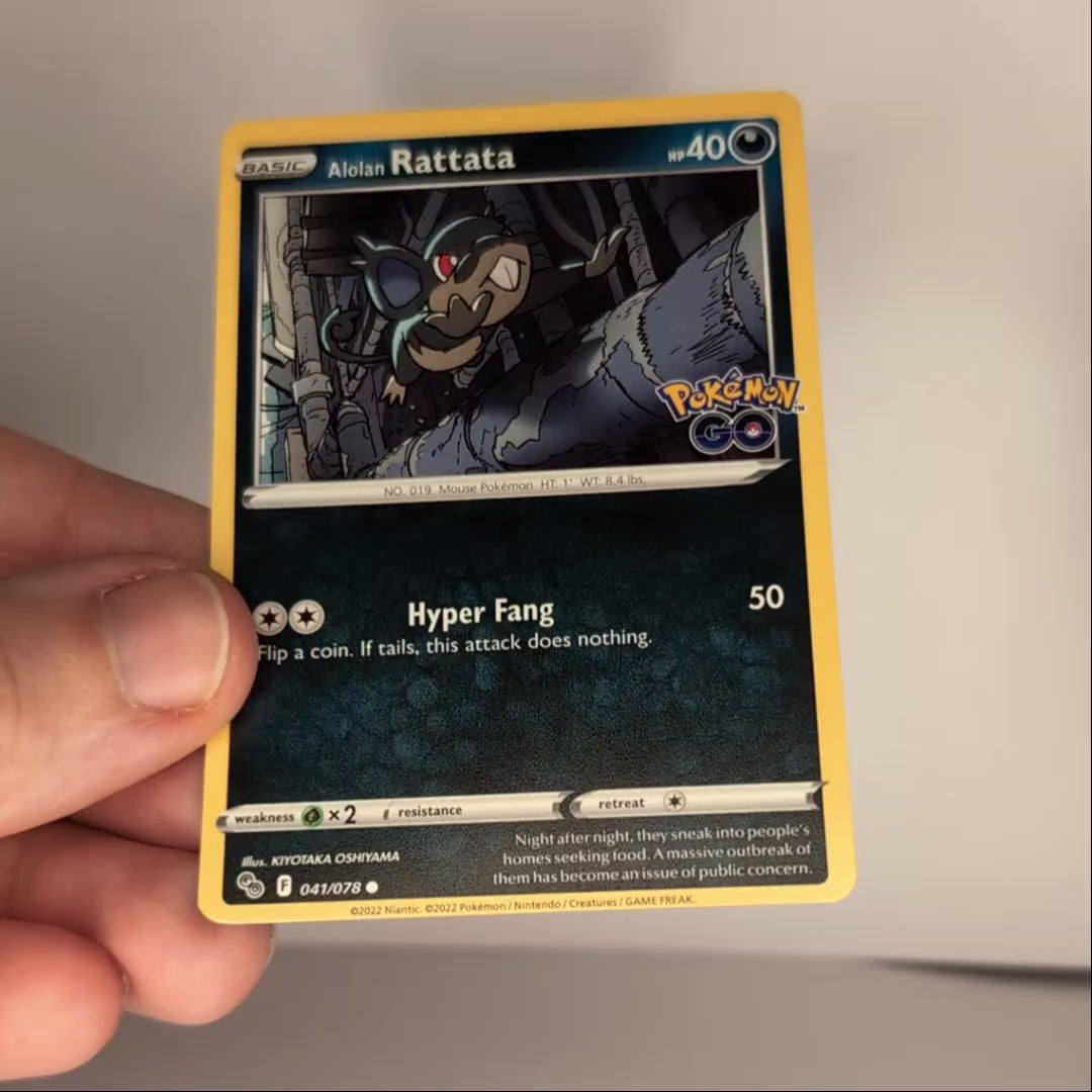 Alolan Rattata 041/078 Pokemon Go