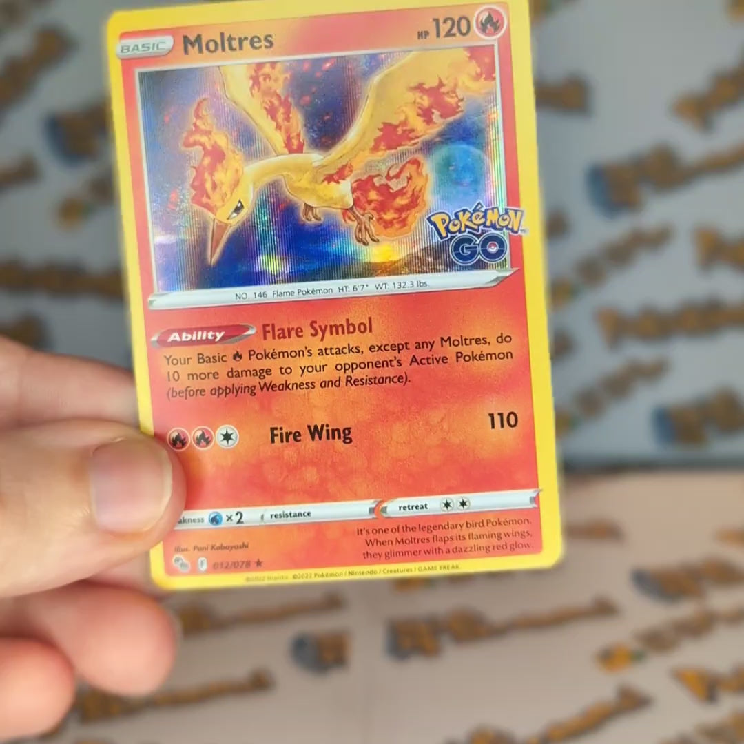 Moltres 012/078 Pokemon Go