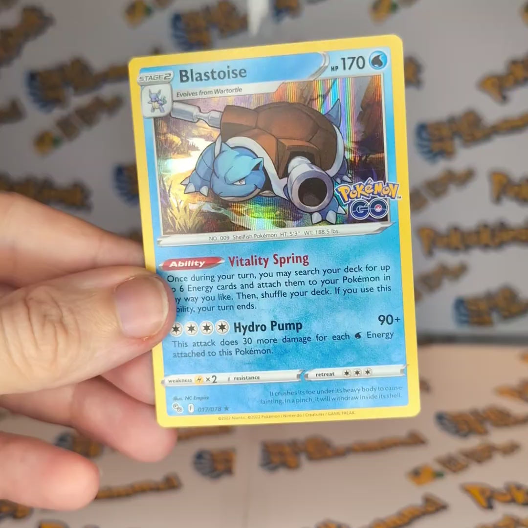 Blastoise 017/078 Pokemon Go