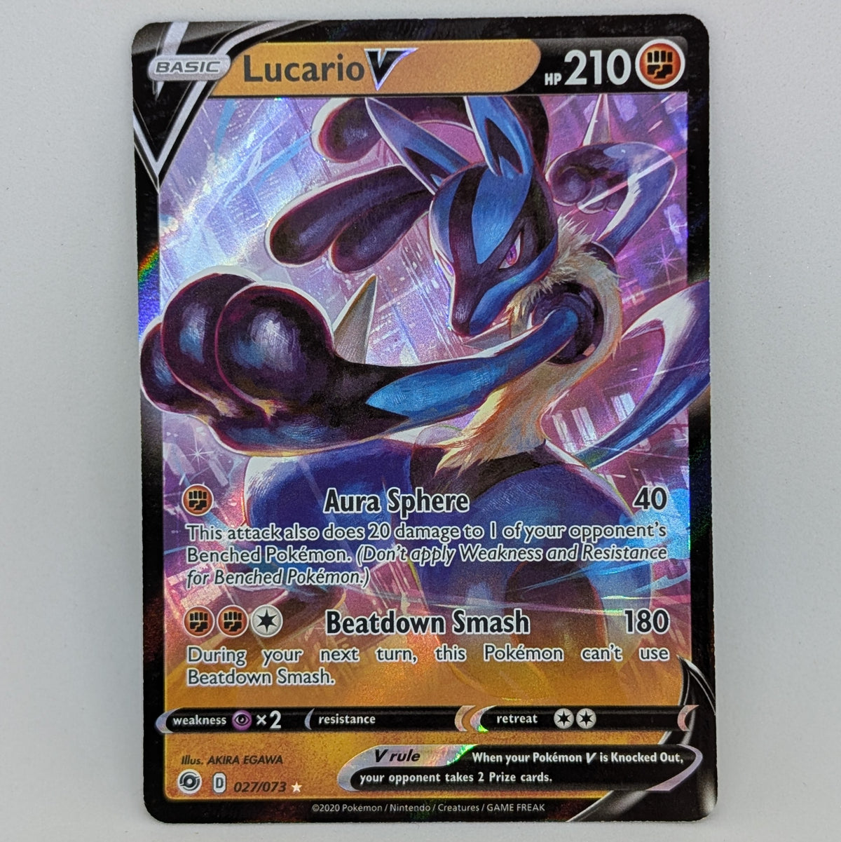 Lucario V 27/73