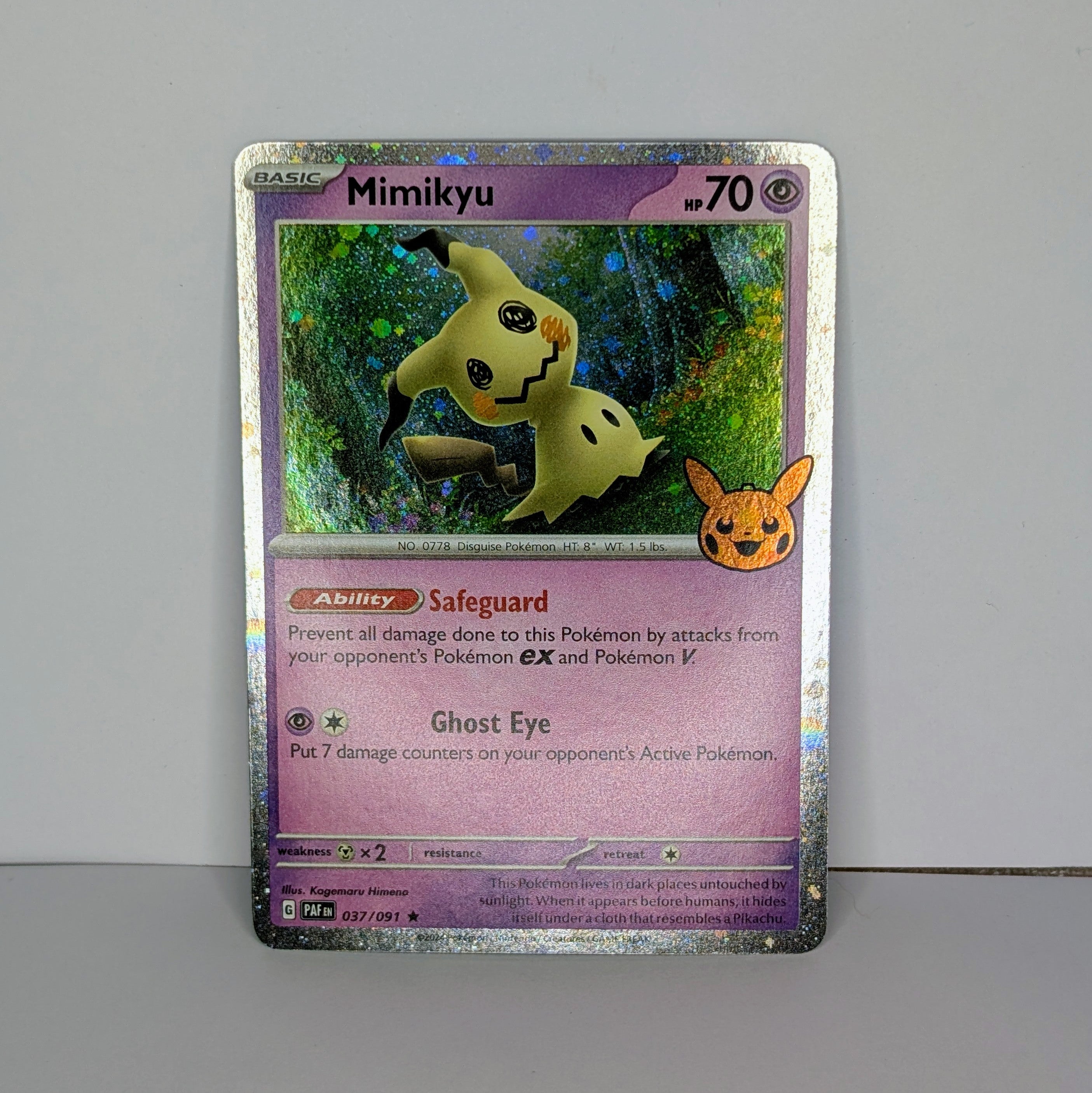 Mimikyu 037/091  (Halloween Stempel)